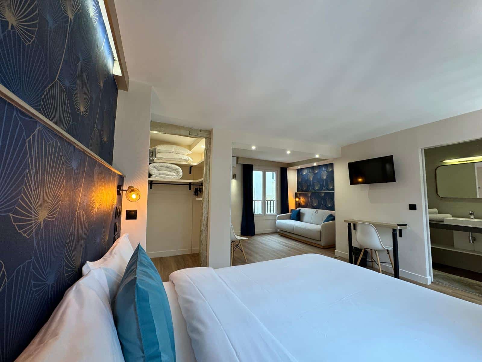 Chambre Prestige de l’Hôtel Nation Montmartre